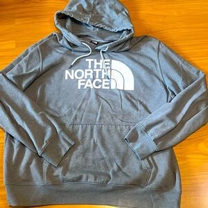 Men’s The North Face Hoodie Sweatshirt Gray XXL